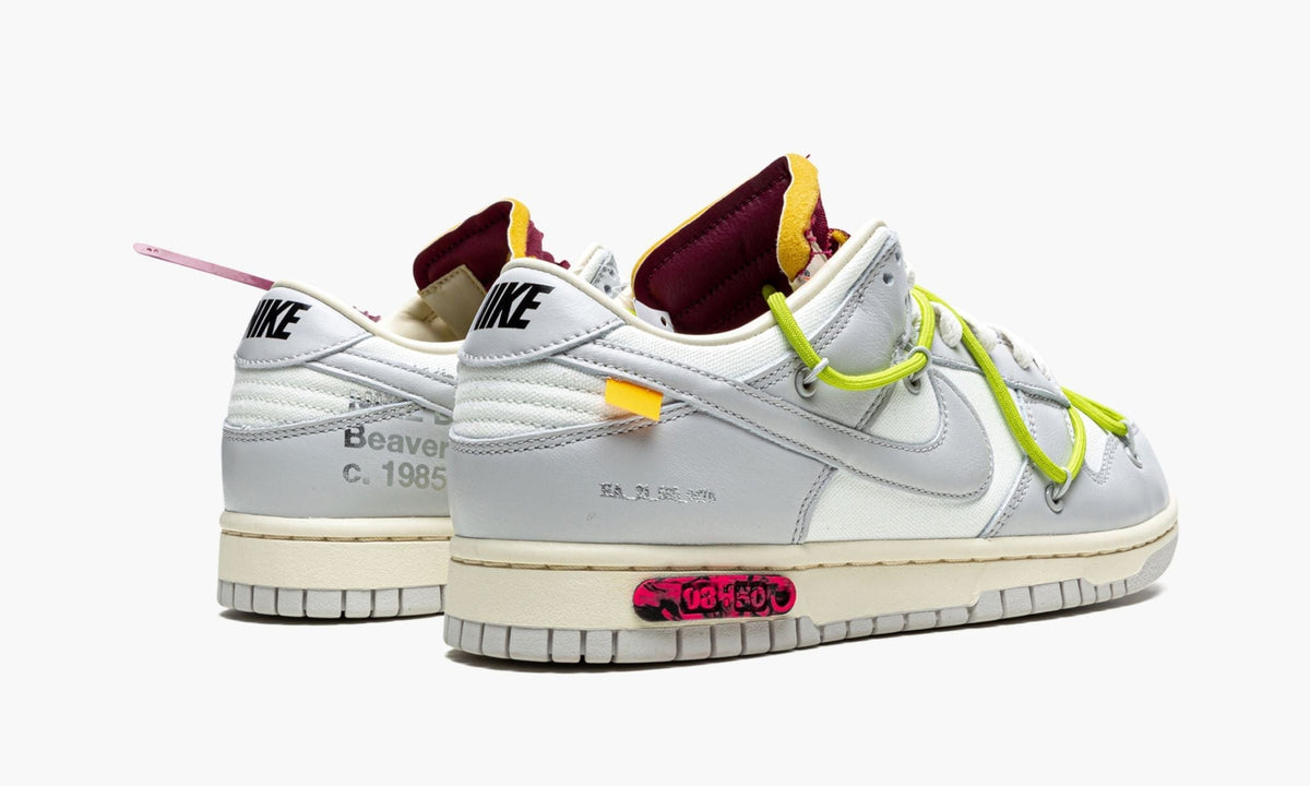 Dunk Low "Off-White - Lot 08" - View 4