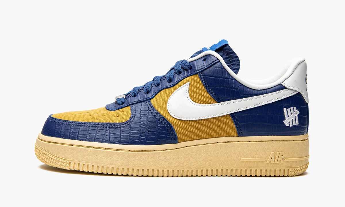 Air Force 1 Low "Undefeated - Blue Croc" - Angle View 2