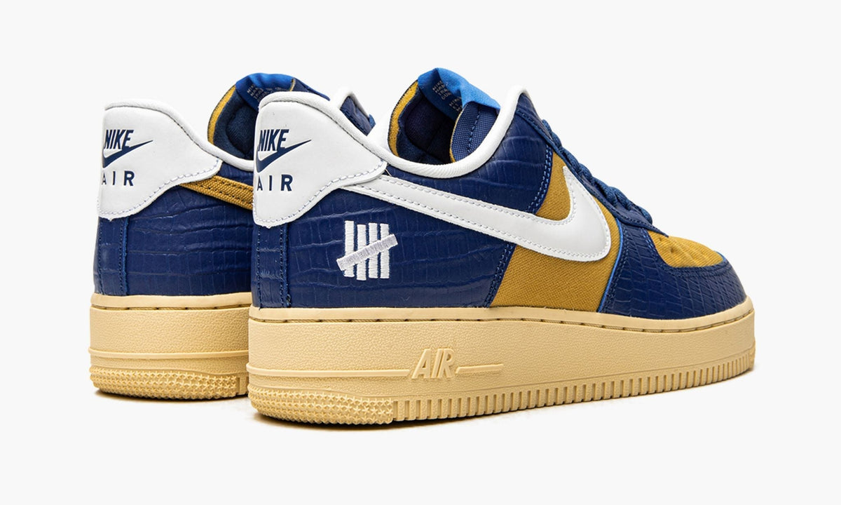 Air Force 1 Low "Undefeated - Blue Croc" - Angle View 4