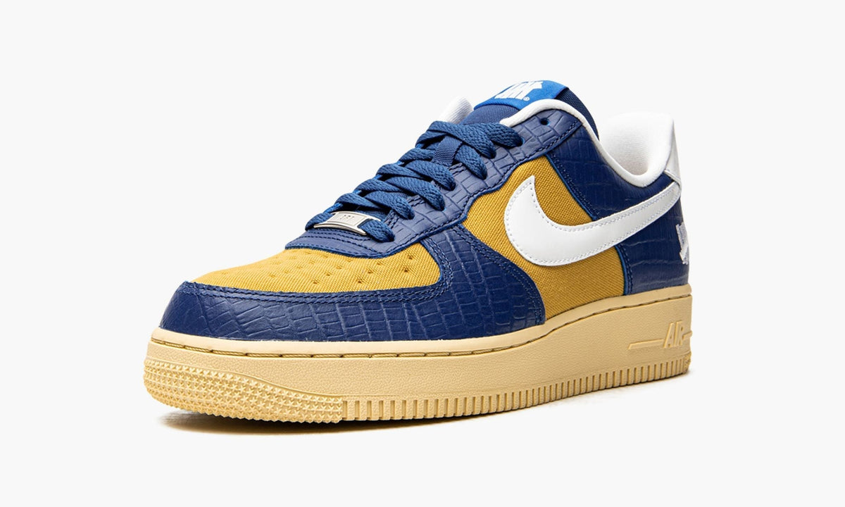 Air Force 1 Low "Undefeated - Blue Croc" - Angle View 5