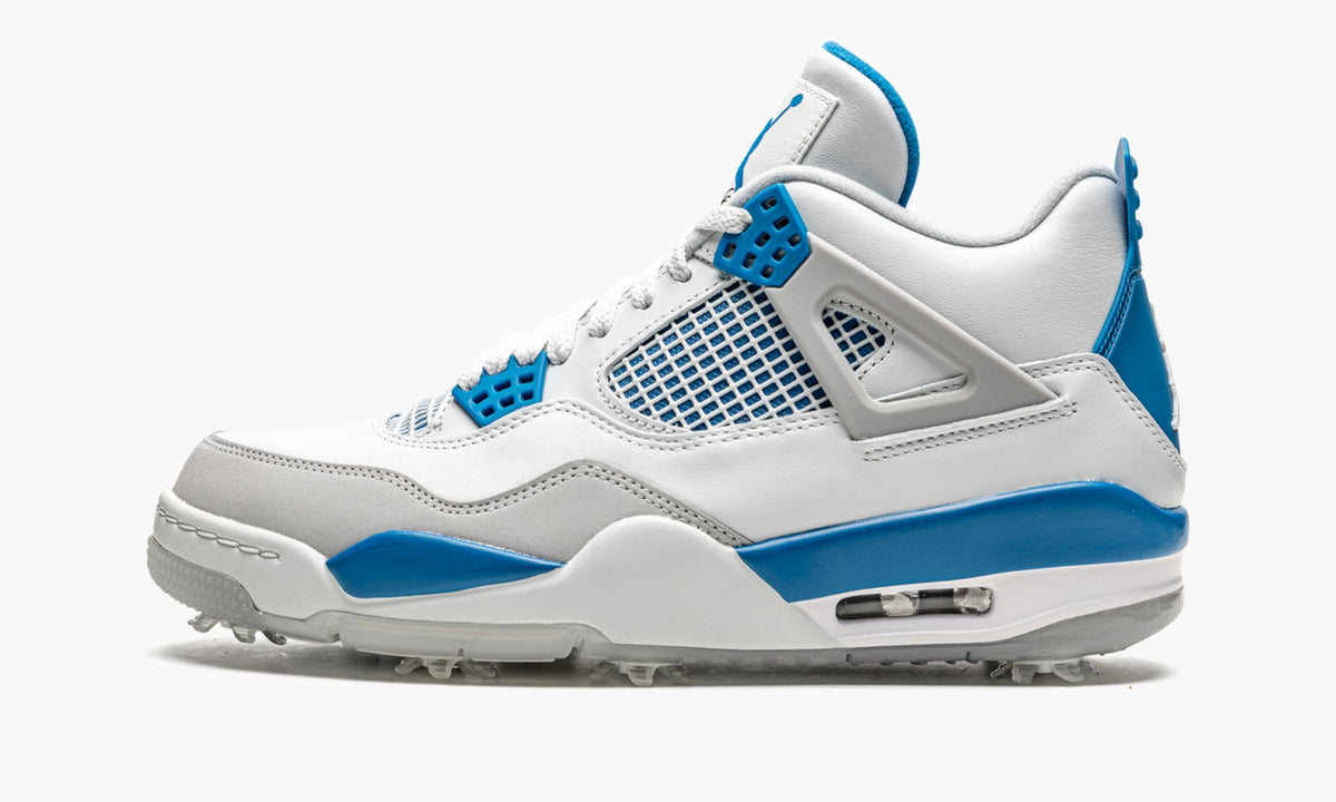 Air Jordan 4 Golf "Military Blue" - Angle View 2