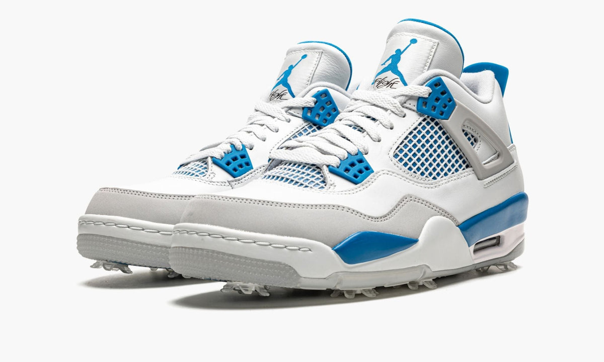 Air Jordan 4 Golf "Military Blue" - Angle View 3