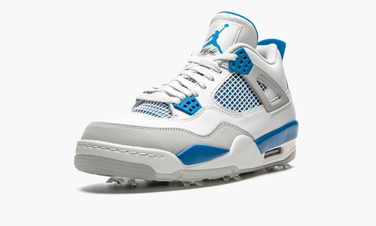 Air Jordan 4 Golf "Military Blue" - Angle View 5