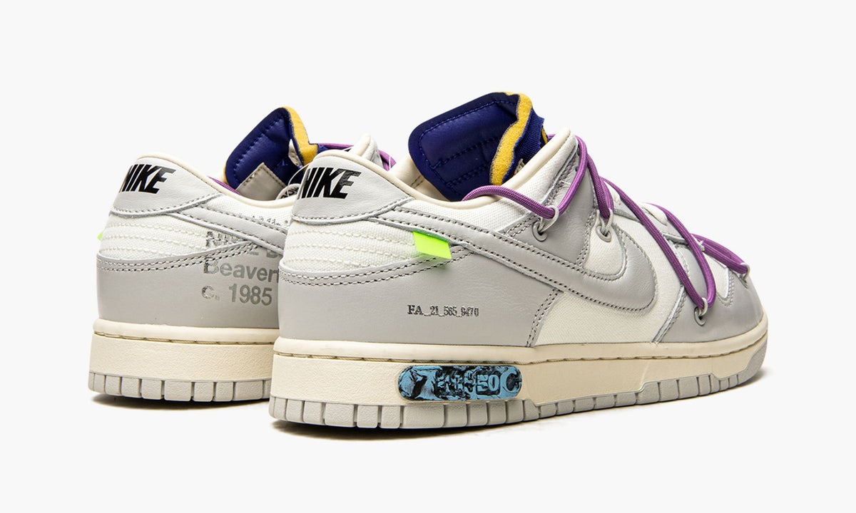 Dunk Low "Off-White - Lot 48" - View 4