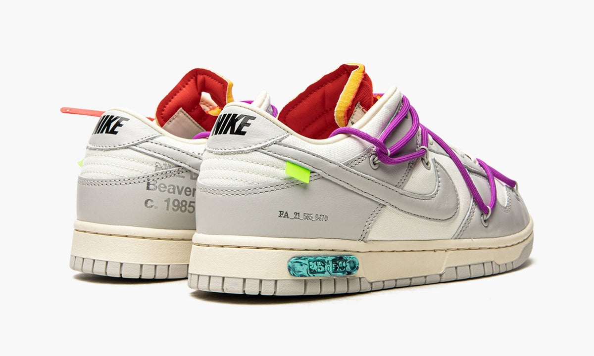 Dunk Low "Off-White - Lot 45" - View 4