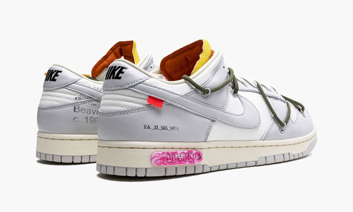 Dunk Low "Off-White - Lot 22" - View 4