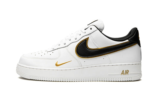 Air Force 1 '07 LV8 "Double Swoosh - White / Black / Gold" - Main View