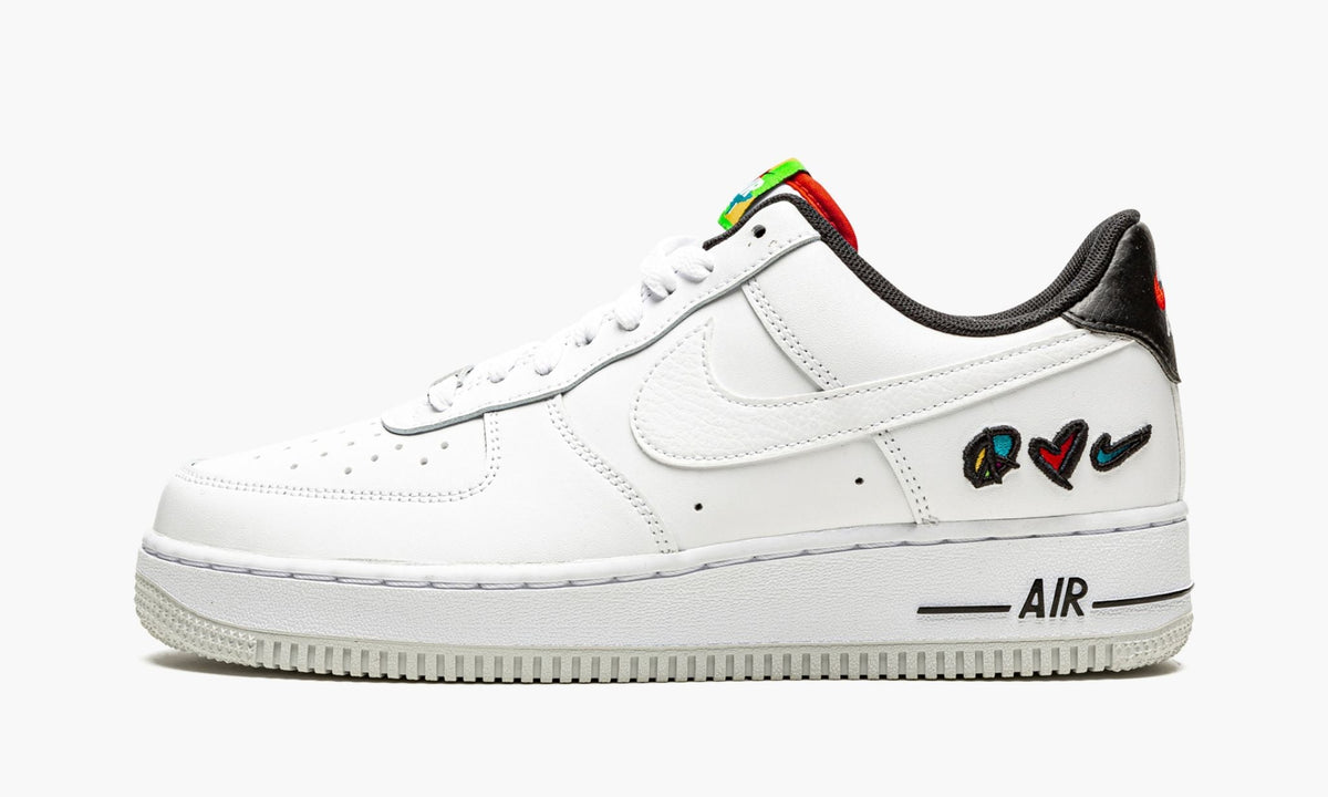 Air Force 1 Low LV8 "Peace, Love, Swoosh" - Angle View 2