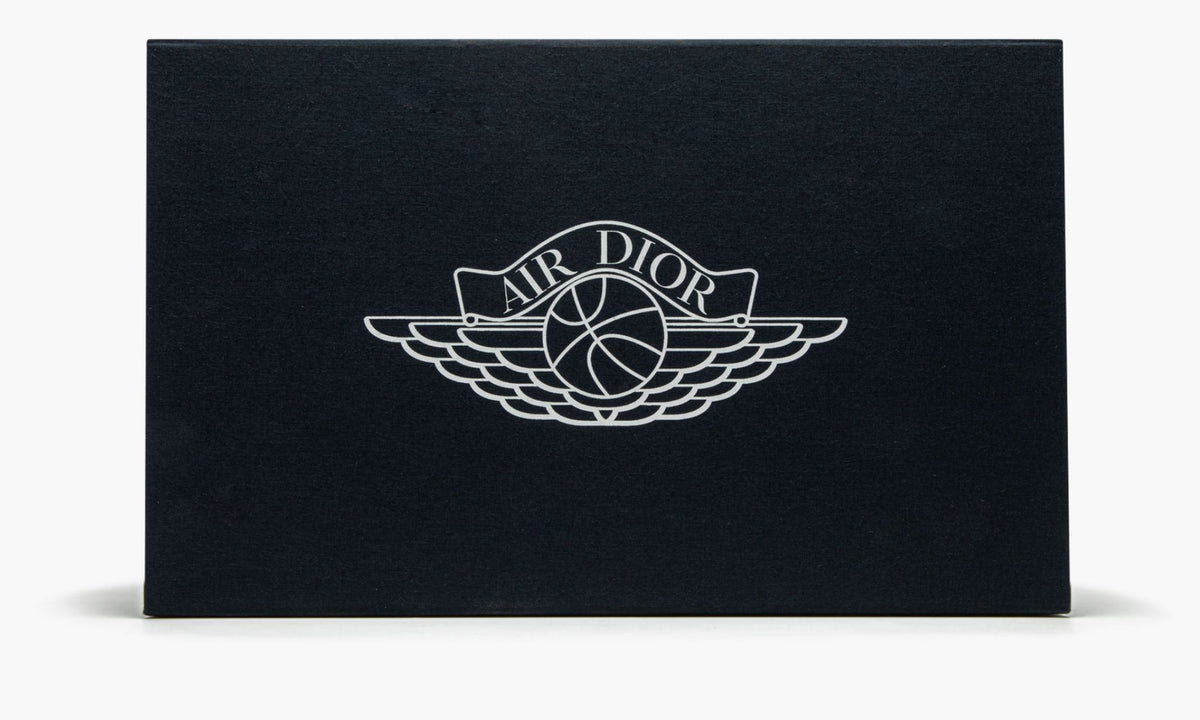 Dior x Air Jordan 1 Low ‘White Grey’ - Angle View 9