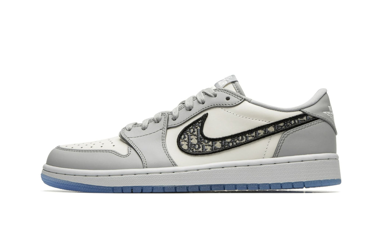 Dior x Air Jordan 1 Low ‘White Grey’ - Main View