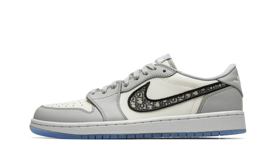 Dior x Air Jordan 1 Low ‘White Grey’ - Main View