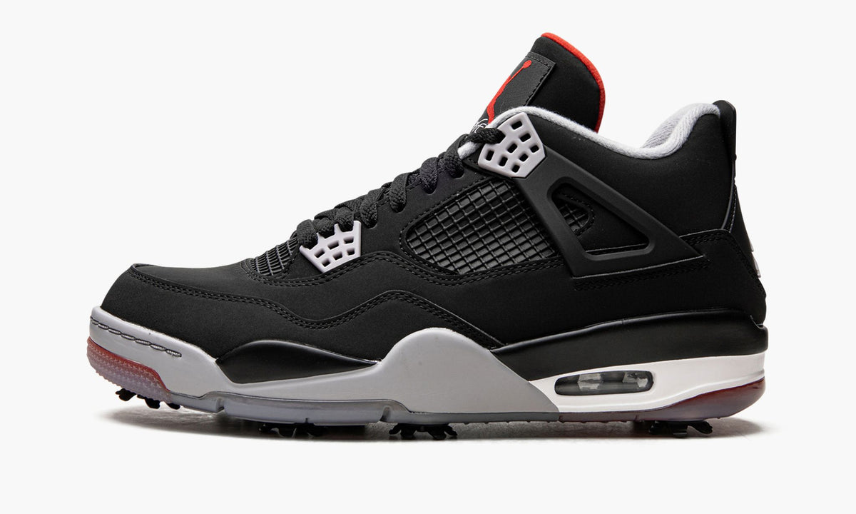 Air Jordan 4 Golf "Bred" - Angle View 2