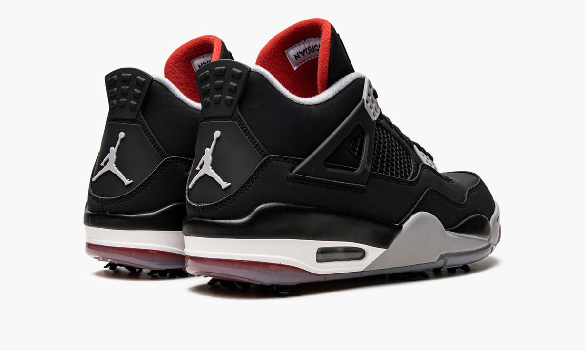 Air Jordan 4 Golf "Bred" - Angle View 4