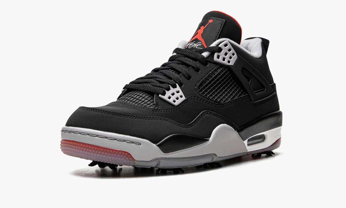 Air Jordan 4 Golf "Bred" - Angle View 5