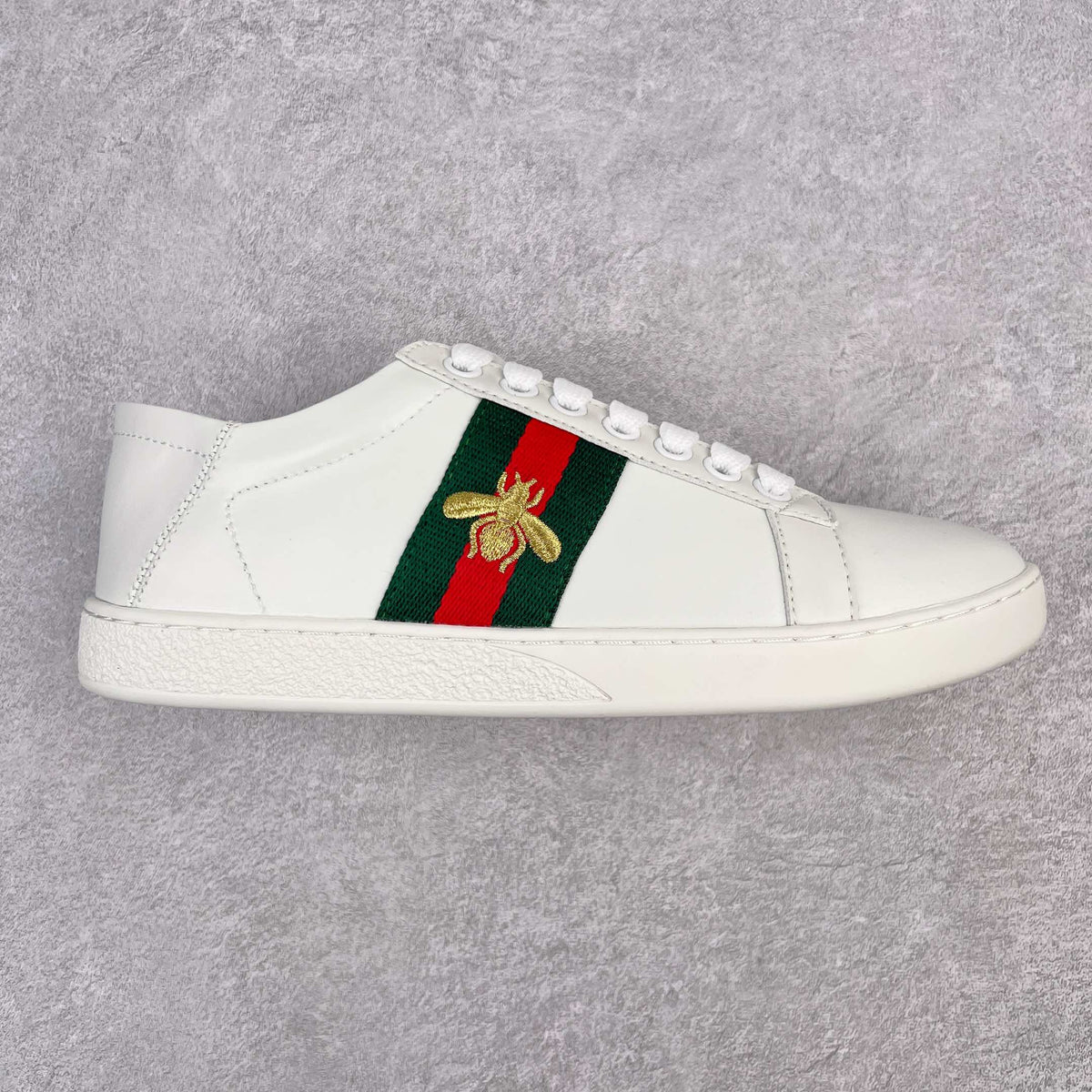 Gucci Wmns Ace Embroidered 'Bee' - Main View