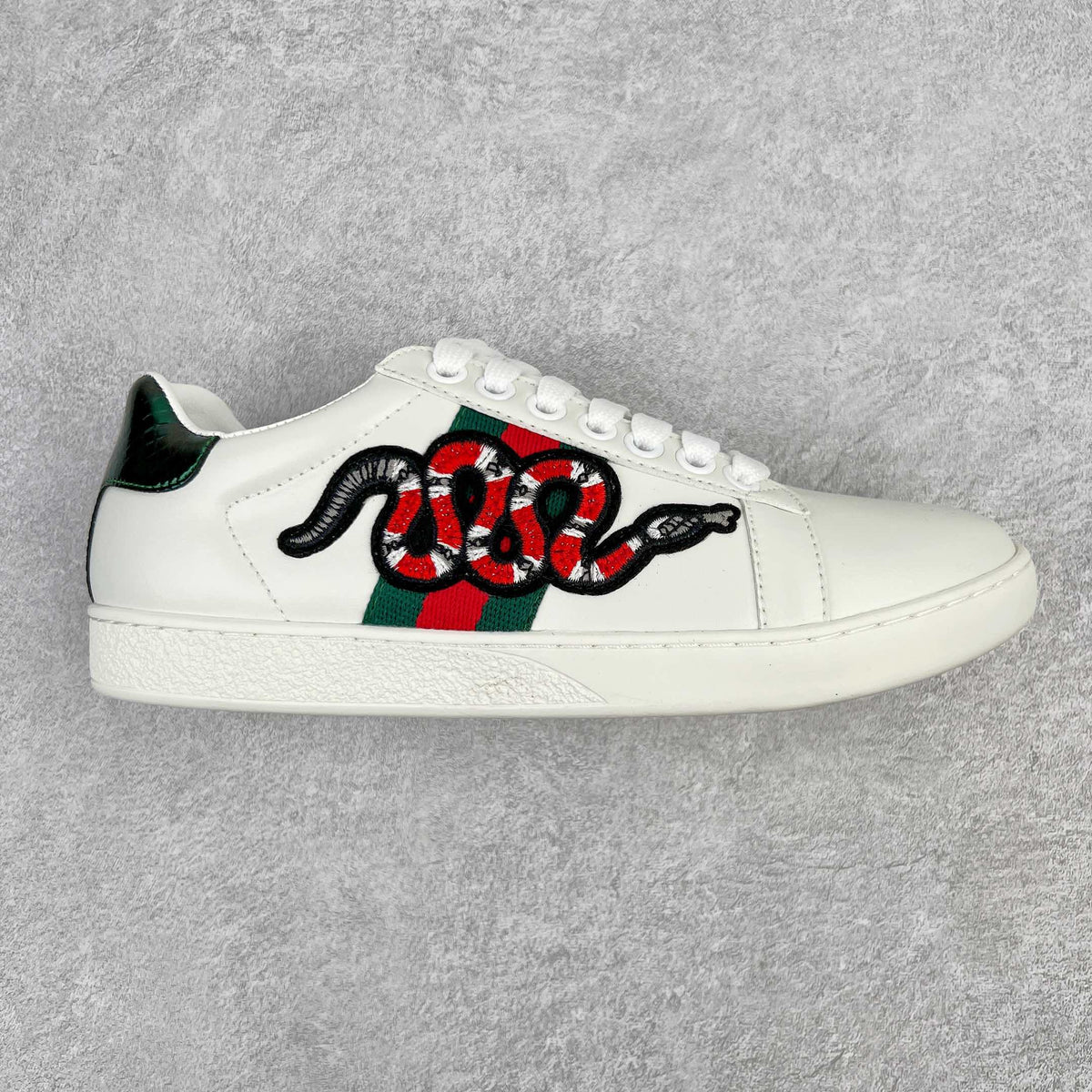 Gucci Ace Embroidered 'Snake' - Main View