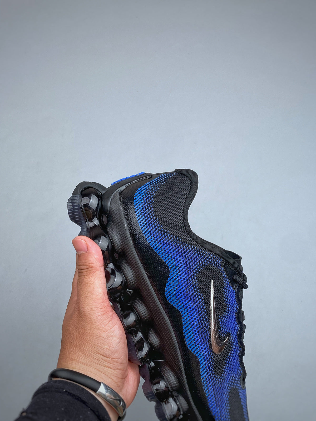 Nike AIR LIQUID MAX Black Blue IQ7634 009 - View 6