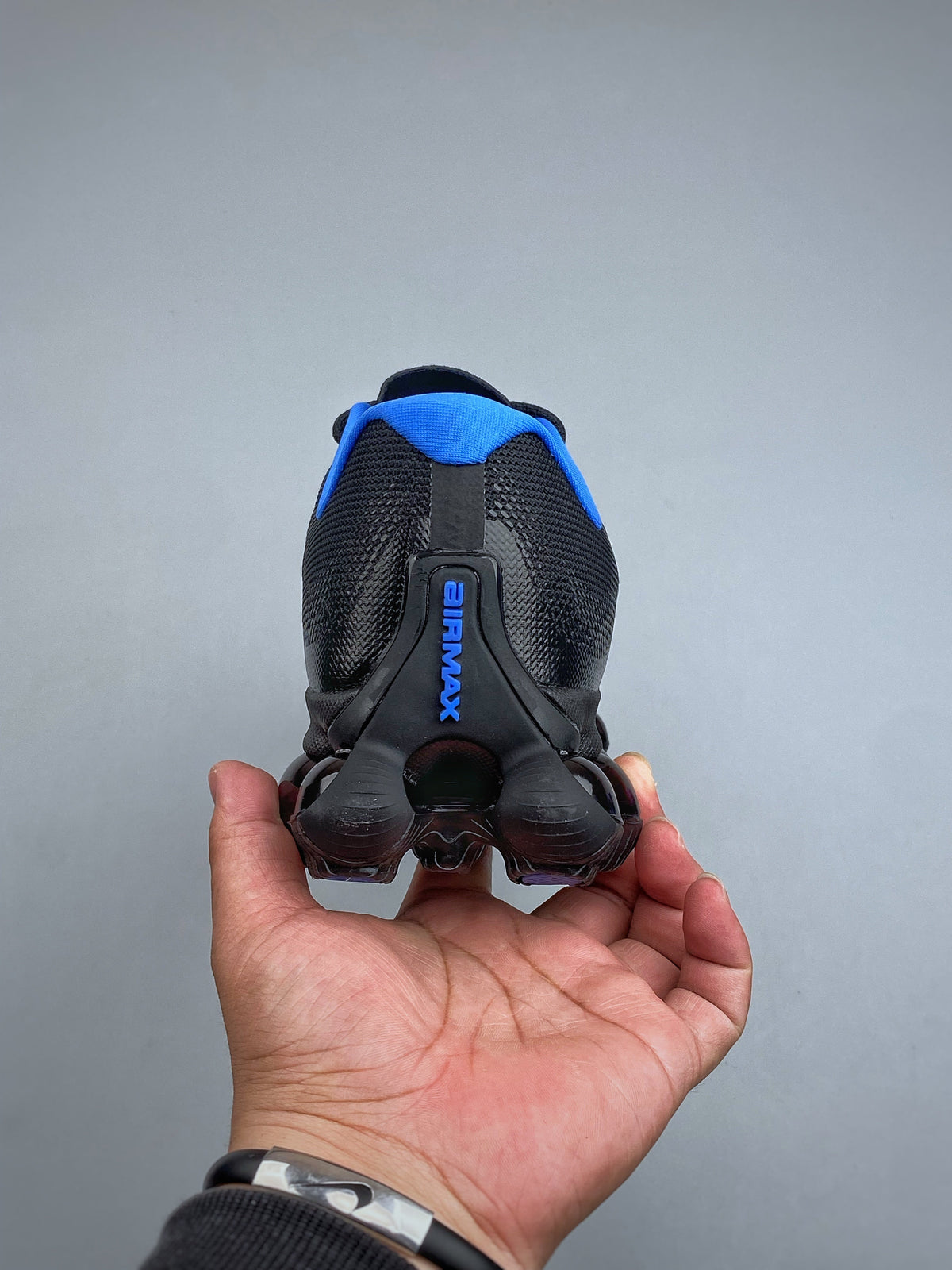 Nike AIR LIQUID MAX Black Blue - View 7