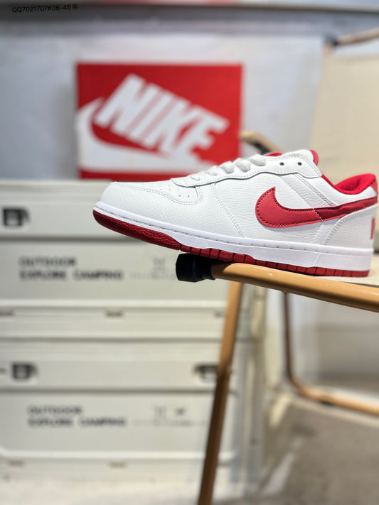 Nike Sb Dunk Low Pro White Red 355152 - View 1