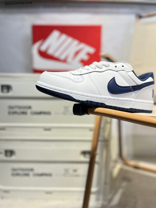 Nike Sb Dunk Low Pro White Navy 355152 - View 1