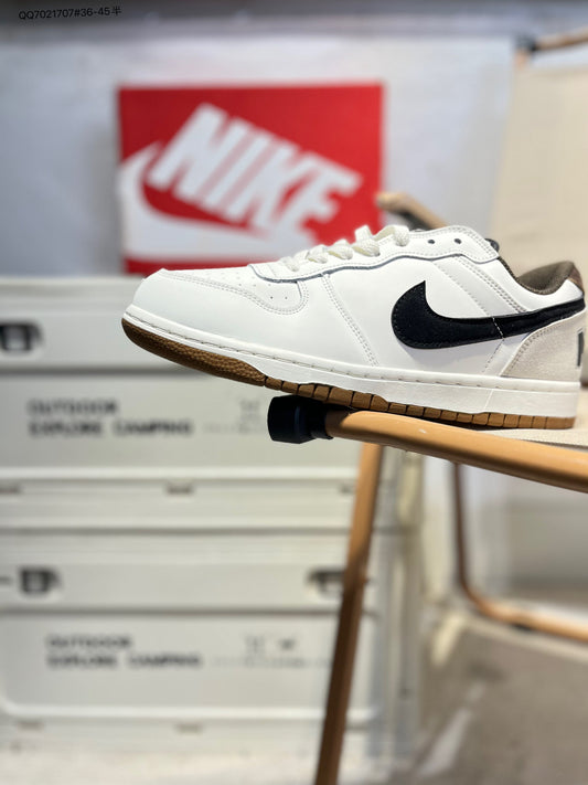 Nike Sb Dunk Low Pro White Brown 355152 - View 1