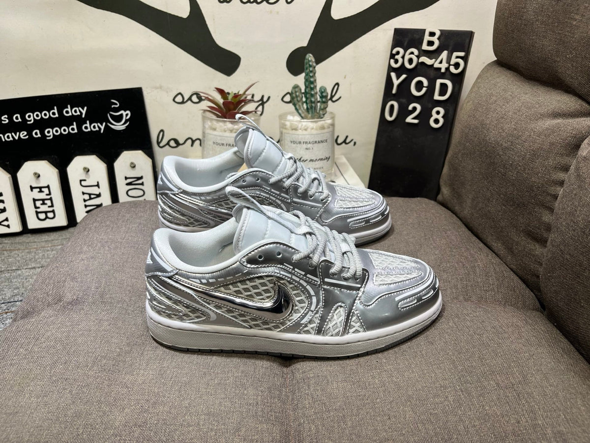 Air Jordan 1 Low Method of Make V3 "Metallic Silver" YCD028 - Main View