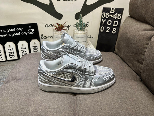 Air Jordan 1 Low Method of Make V3 "Metallic Silver" YCD028 - Main View