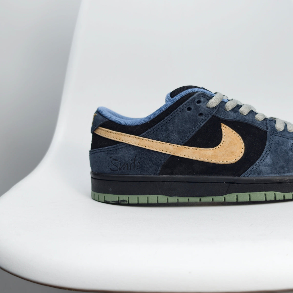 Nike SB Dunk Low Navy Blue 522JWD - View 8
