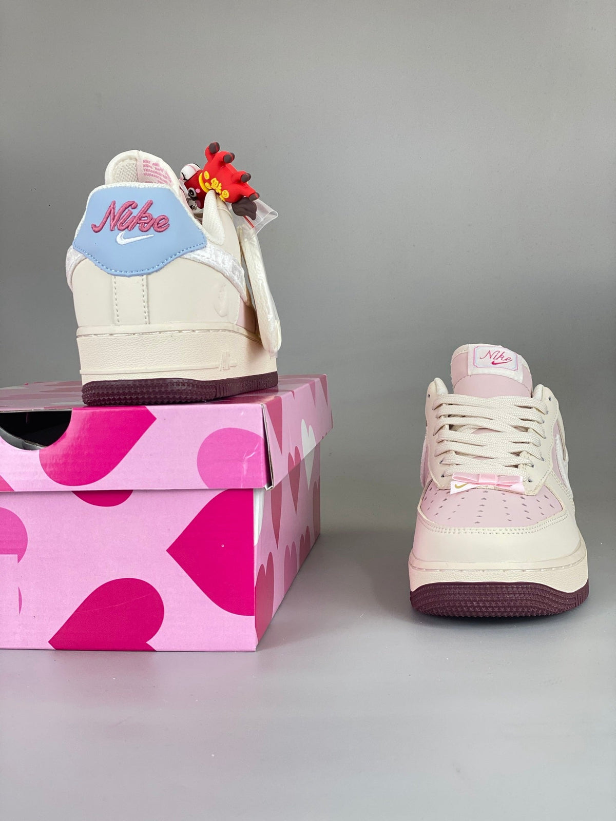 Nike Air Force 1 Low Pink DF0188-140 - Angle View 8