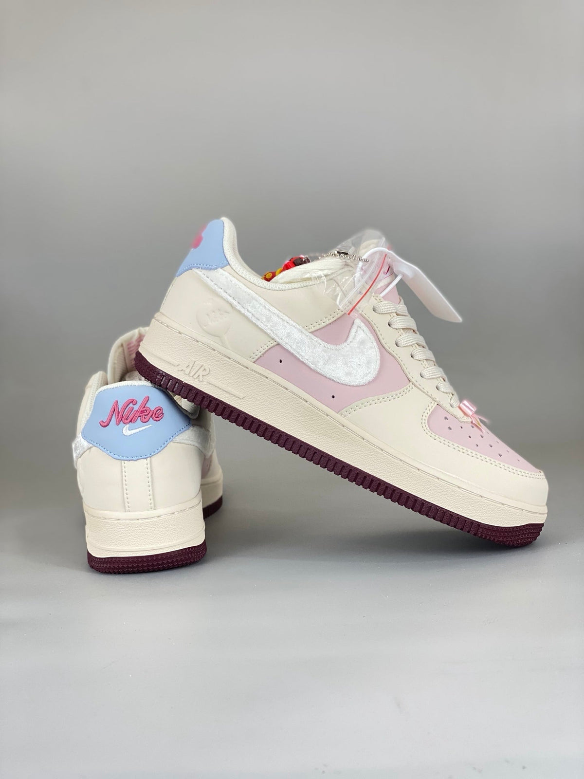 Nike Air Force 1 Low Pink DF0188-140 - Angle View 4