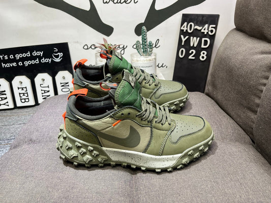 Air Jordan 1 Element Gore Tex Low Olive Green Khaki FV4227-201 - Main View