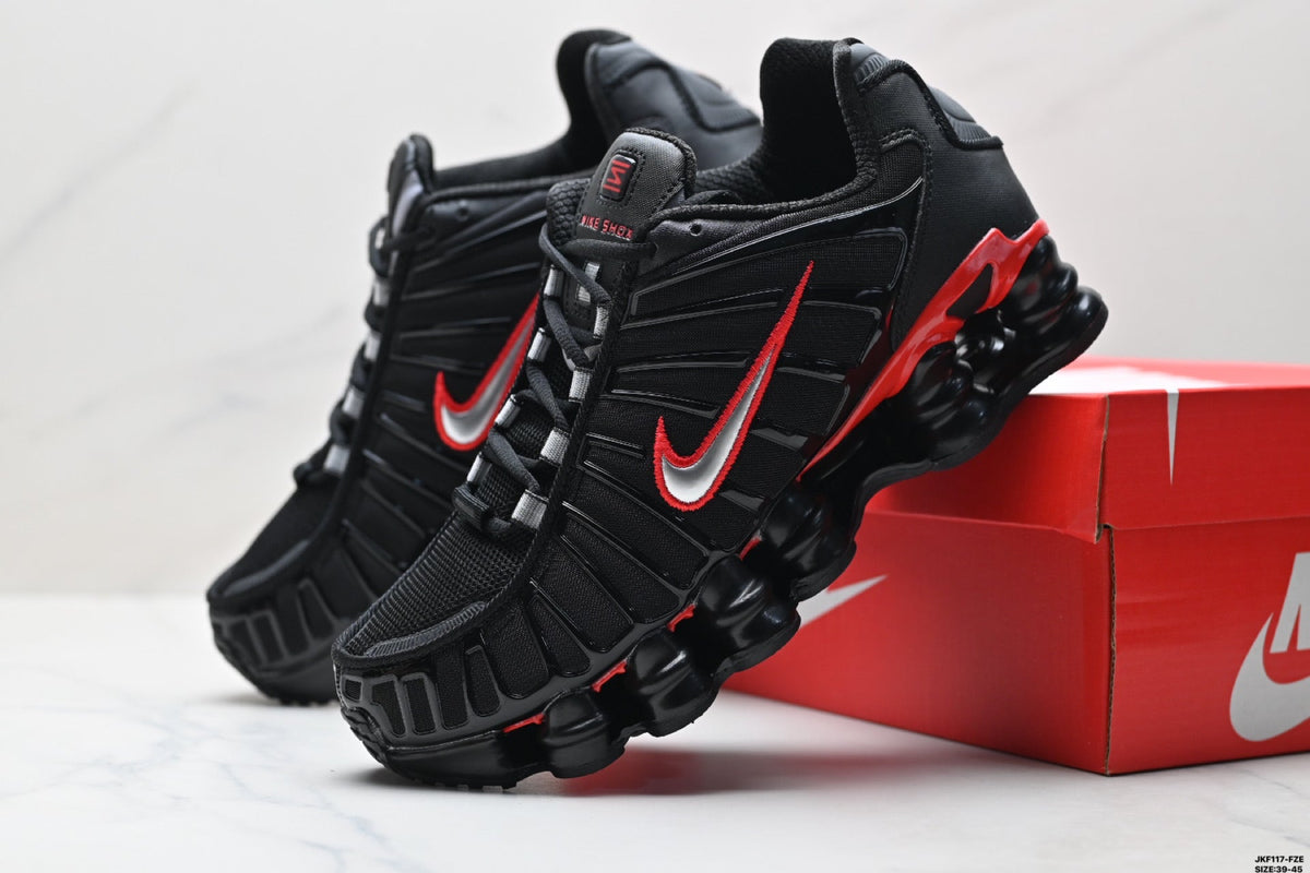 Nike Shox TL "Black/University Red" CN0151-003 - View 2