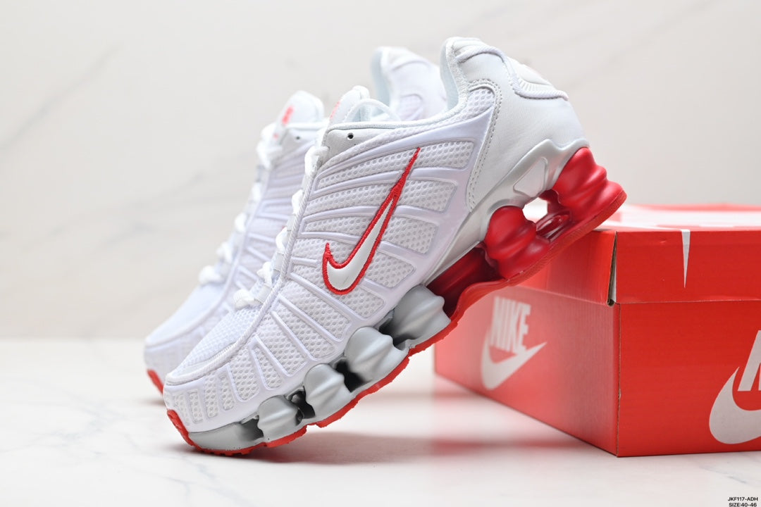 Nike Women's Shox TL 'Platinum Tint Gym Red' AR3566-002 - View 1