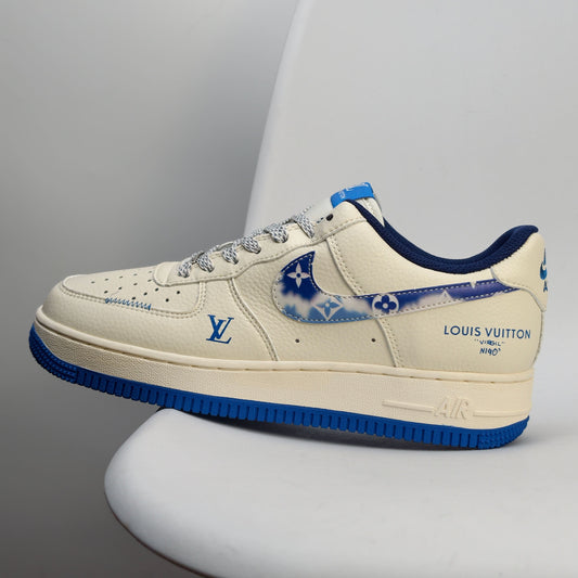 Louis Vuitton x Nike Air Force 1 '07 LV8 Blue 316JWD - Main View