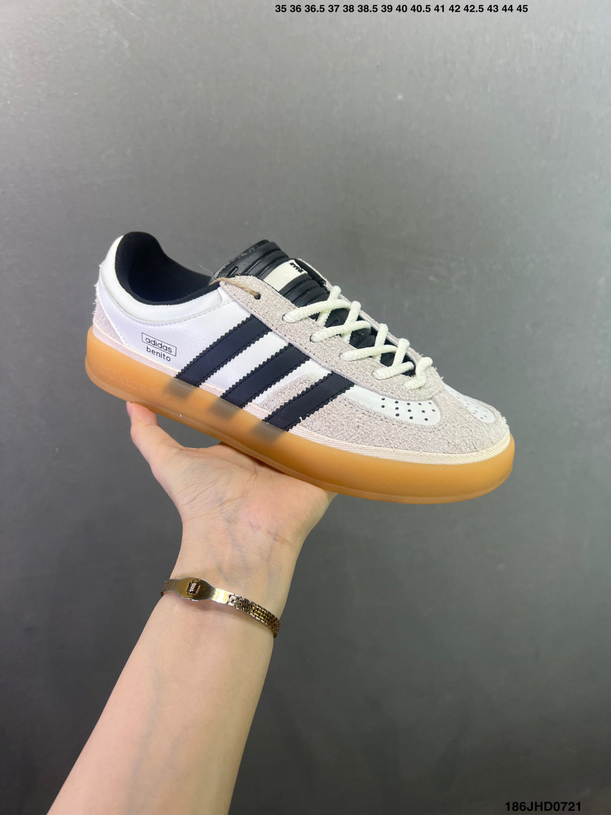 Bad Bunny x adidas originals GAZELLE INDOOR White JS5050 js5052 - Main View