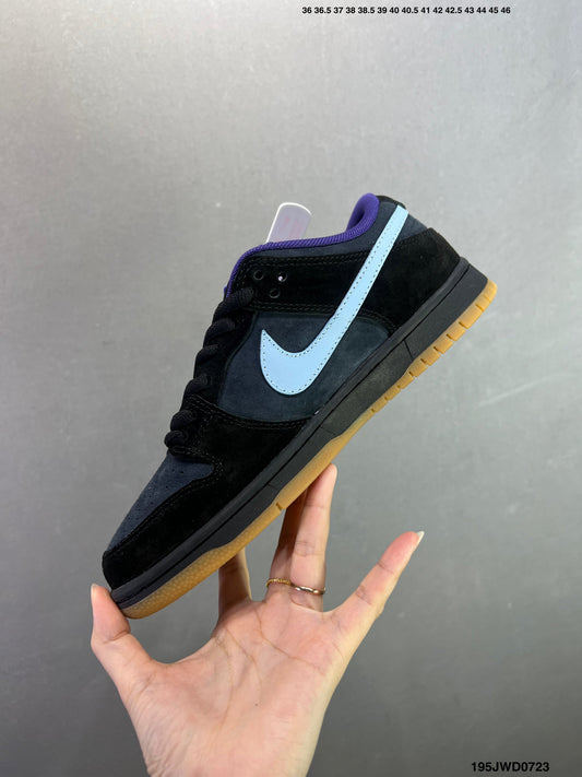 NIKE DUNK LOW ZoomAir Black-Blue HQ1625-200 - View 1