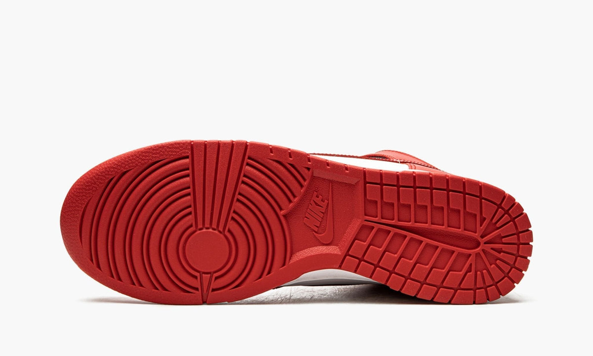 Dunk High "White / University Red" - View 6
