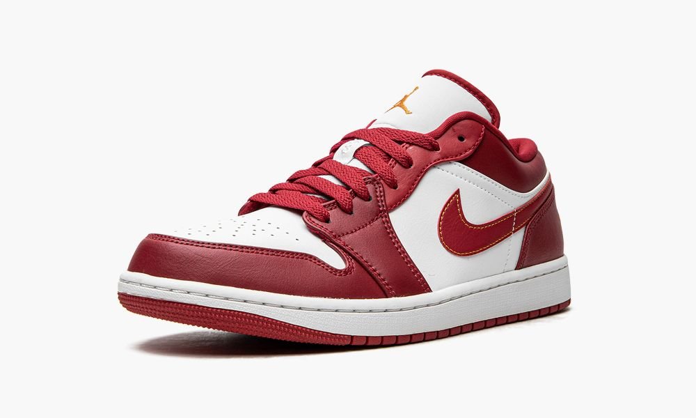 Jordan 1 Low "Cardinal Red" - Angle View 5