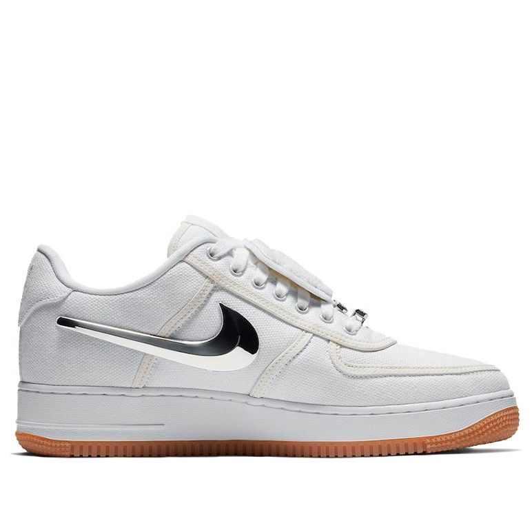 Nike x Travis Scott Air Force 1 ‘White’ - Angle View 2
