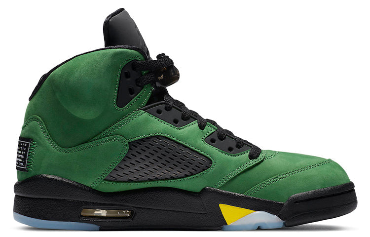 Air Jordan 5 SE Oregon Ducks CK6631-307 - Angle View 2