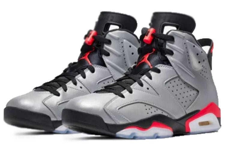Air Jordan 6 Retro Reflective Infrared CI4072-001 - Angle View 2