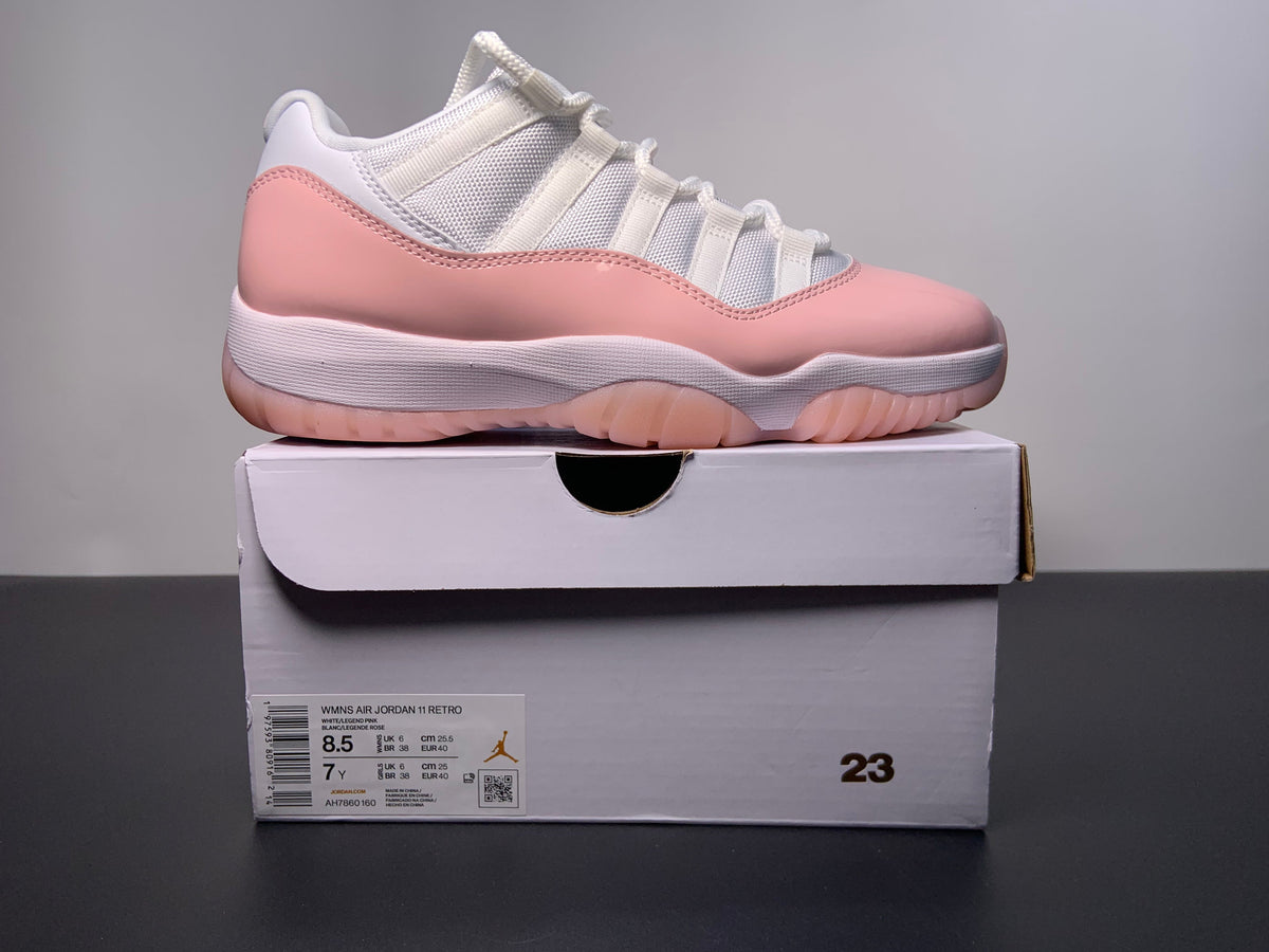 Jordan 11 Retro Low Legend Pink  AH7860 160 - Angle View 7