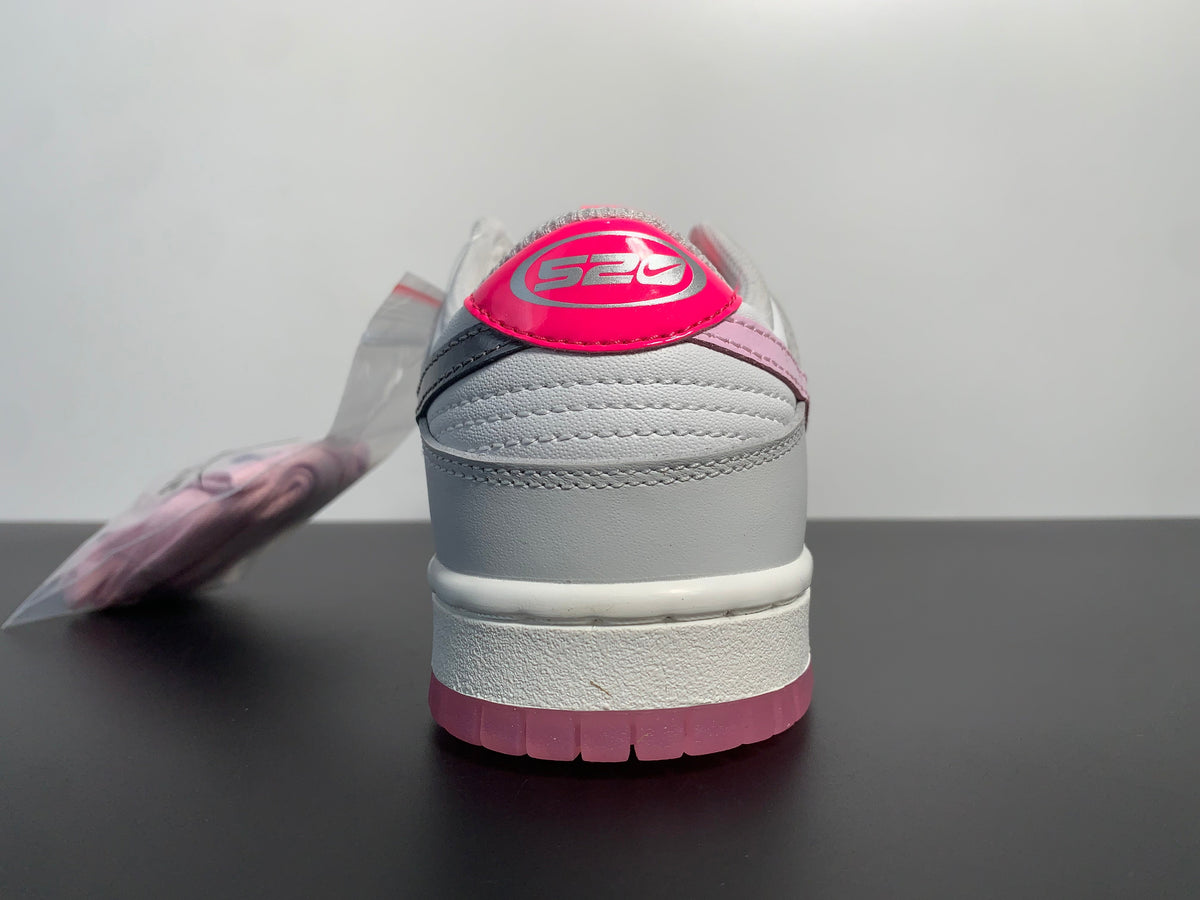 Nike Dunk Low 520 Pack Pink ‘’Summit White and Pink Foam‘’  FN3451-161 - View 7