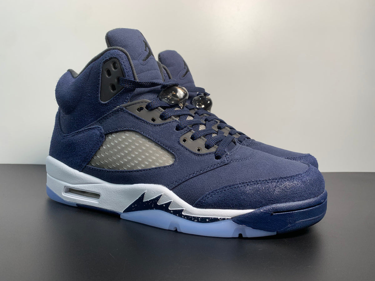 Air Jordan 5 “Midnight Navy”FD6812-400 - Angle View 4