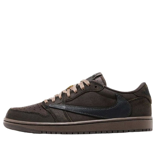 Air Jordan 1 Retro Low OG SP x Travis Scott ‘Velvet Brown’ DM7866-202 - Main View