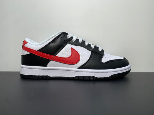 Nike Dunk Low 'Black White Red' - View 1