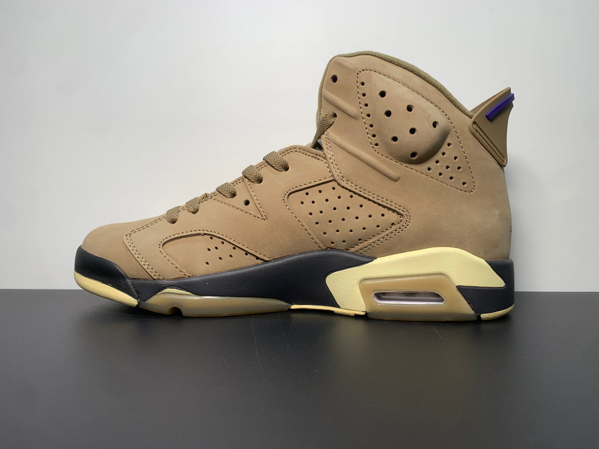 Air Jordan 6 WMNS GORE-TEX “Brown Kelp” FD1643-300 - Angle View 2