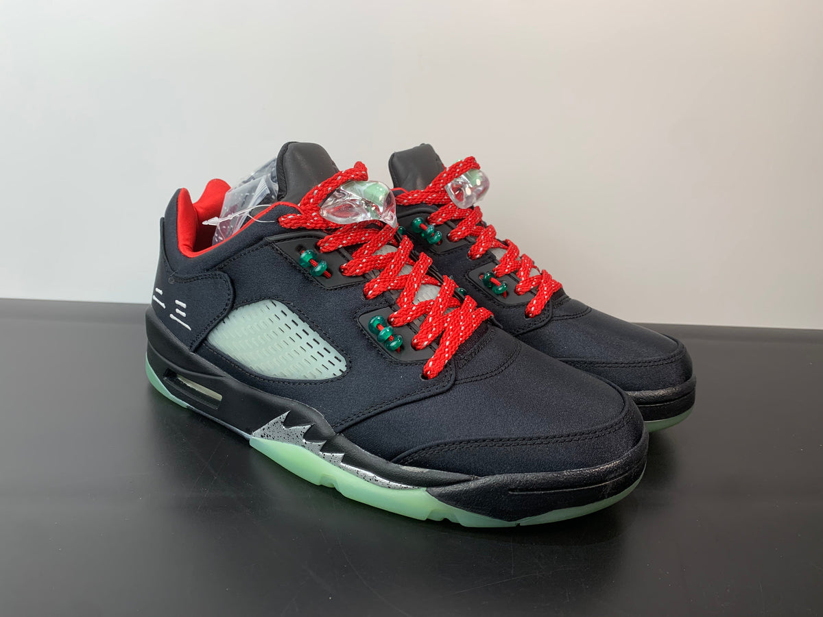 CLOT x Air Jordan 5 Low “Chinese New Year” CNY DM4640-036 - Angle View 4