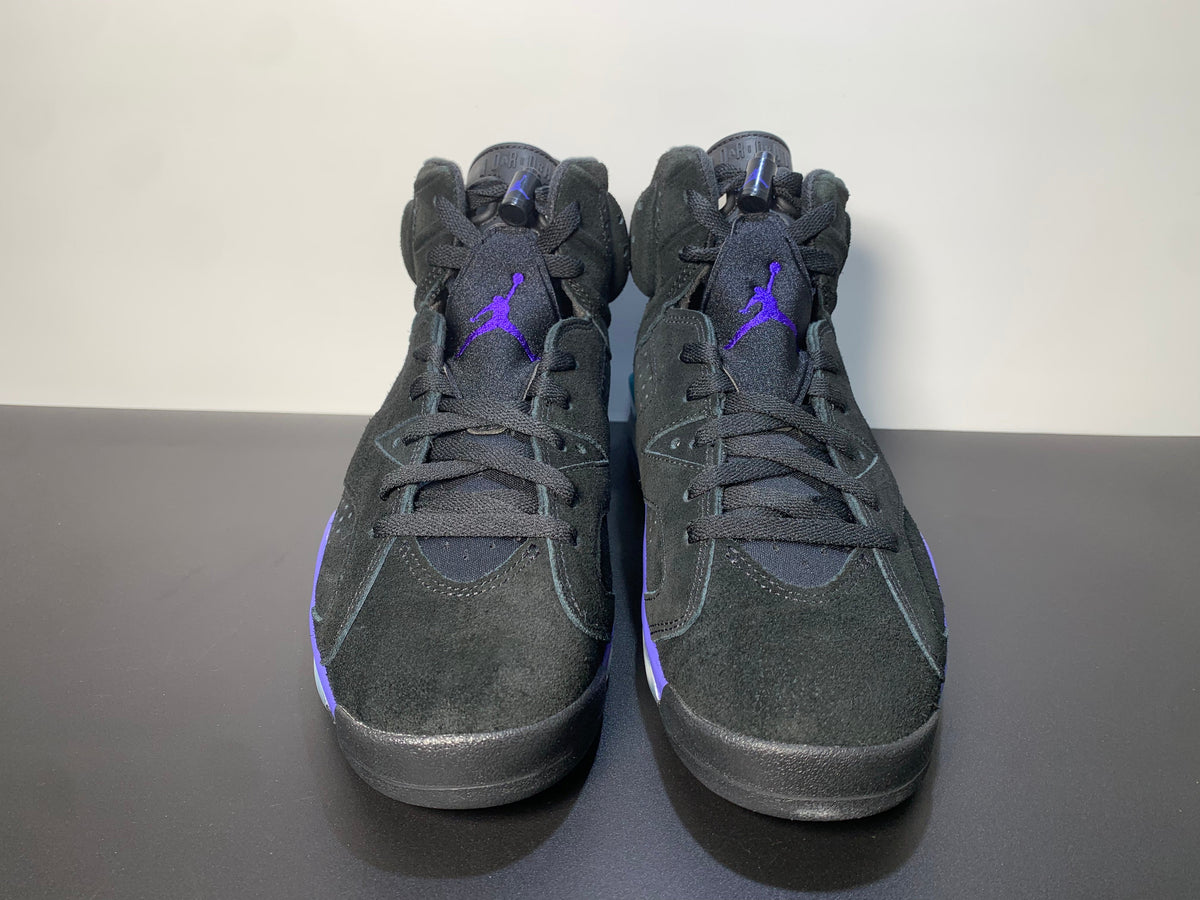 Air Jordan 6 “Aqua”Blue Purple CT8529-004 - Angle View 3
