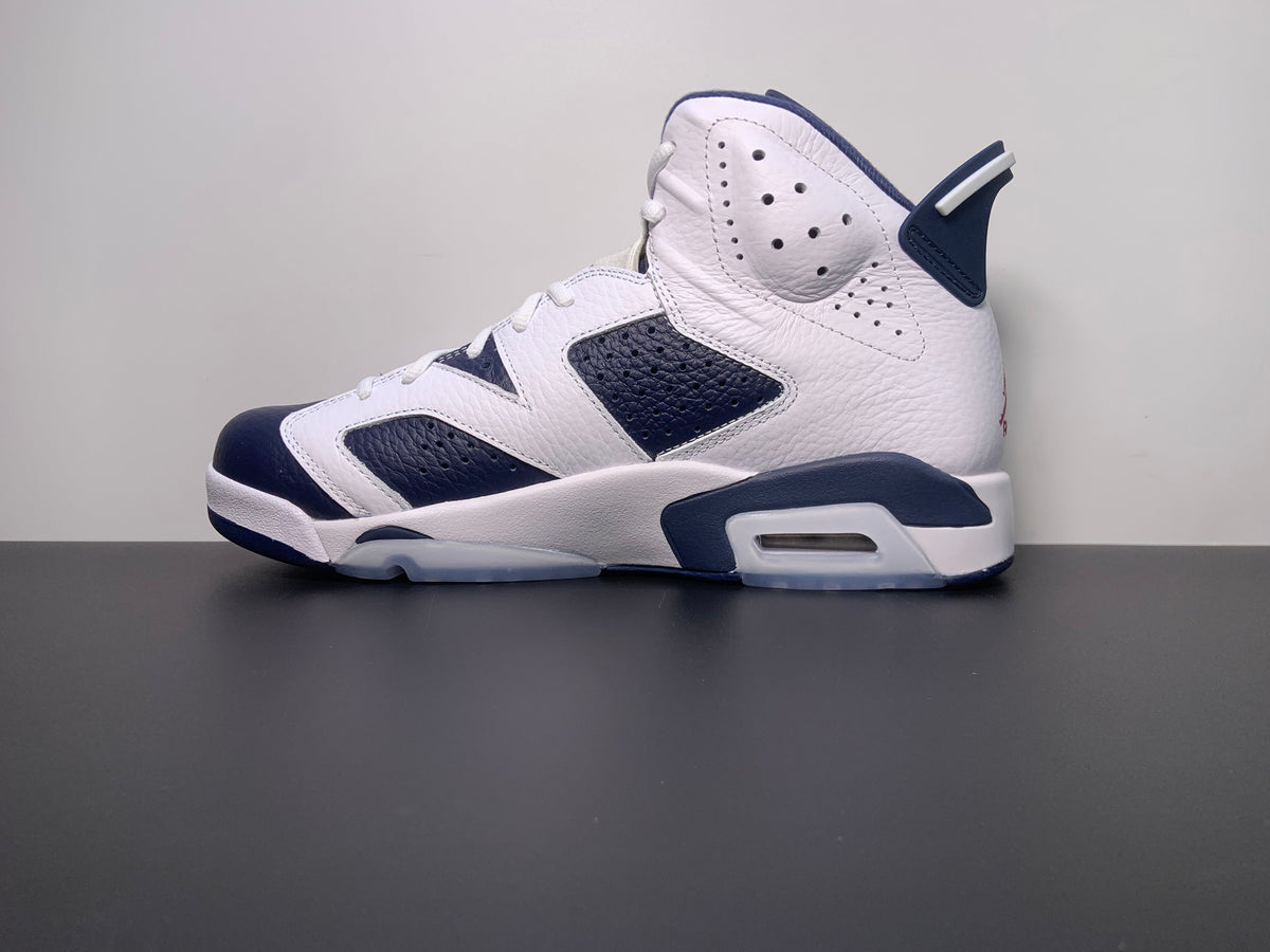 2024’s Air Jordan 6 “Olympic” Retro Is True To The 2000 Original CT8529-164 - Angle View 2
